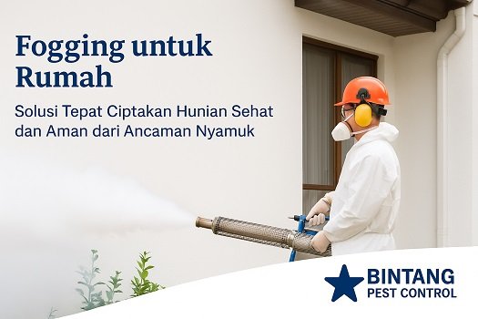 fogging untuk rumah, bintang pest control,