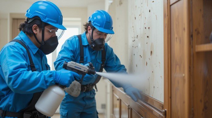 jasa suntik rayap jakarta, bintang pest control,