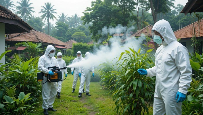 jasa fogging nyamuk bogor, bintang pest control, bpt control,